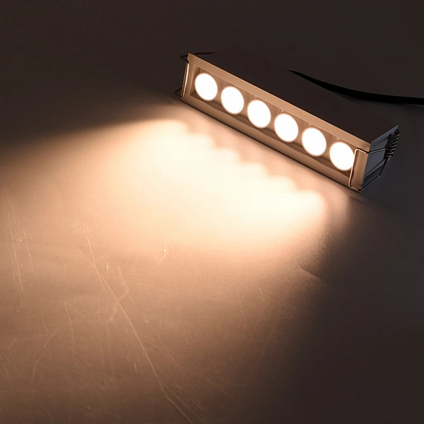 FARETTO LED RETTANGOLARE DA INCASSO 11W PER CONTROSOFFITTI - ILLUMINAZIONE CALDA 3000K° ALTA EFFICIENZA ENERGETICA E MATERIALI DI QUALITA'