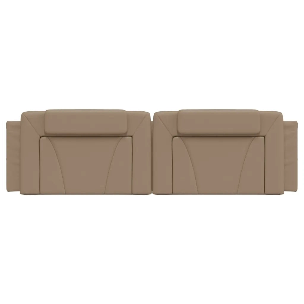 Cuscino Testiera Cappuccino 180 cm in Similpelle