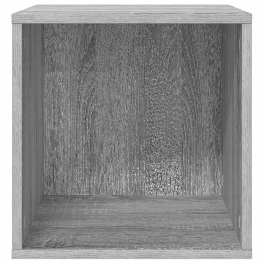 Scatola per album in vinile Sonoma grigio 37 x 36,5 x 38 cm 8012852