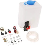 Kit di lavaggio parabrezza universale 12V con pompa e serbatoio