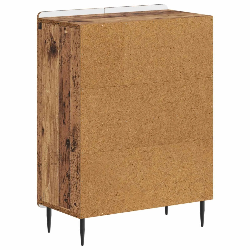 Mobiletto da Bagno ZWOLLE Legno antico 59,5 x 31 x 79,5 cm 896403