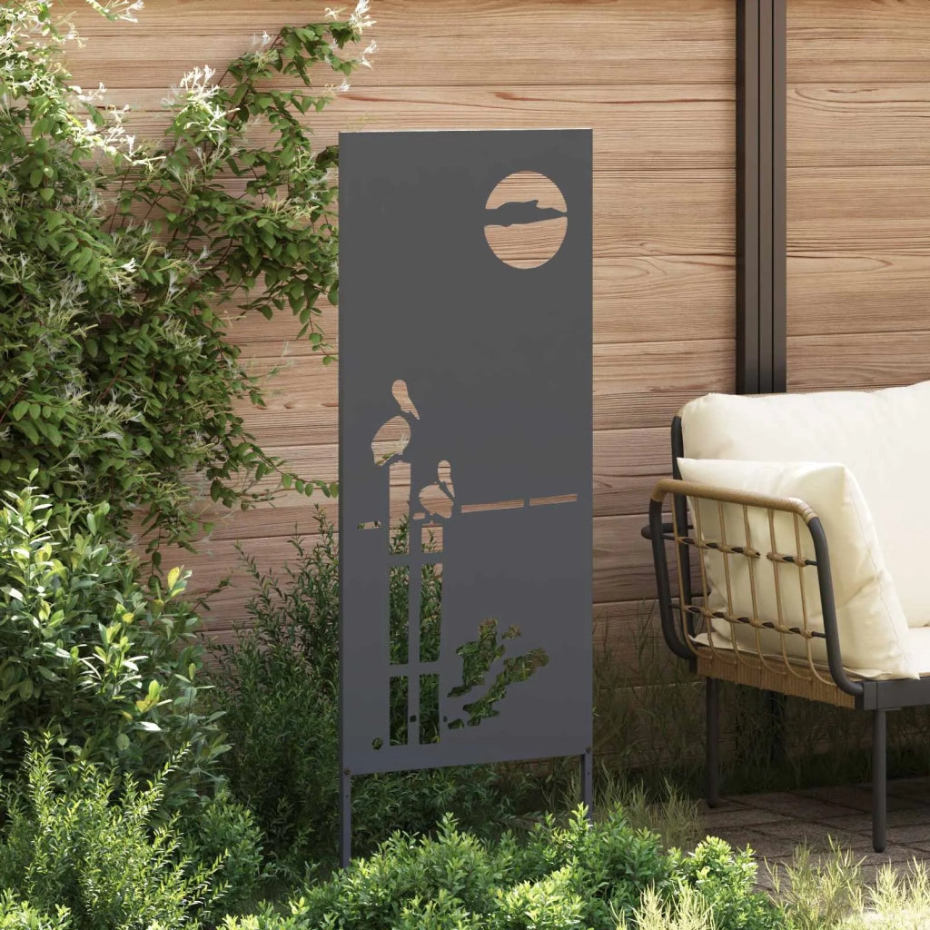 Schermo per privacy in giardino Traforo Antracite 50 x 140 cm CFW2519221