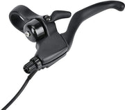 Fendine Rem - Materiale in lega di alluminio leggero - Colore Nero - Duraturo e robusto - Adatto per biciclette elettriche - Design moderno