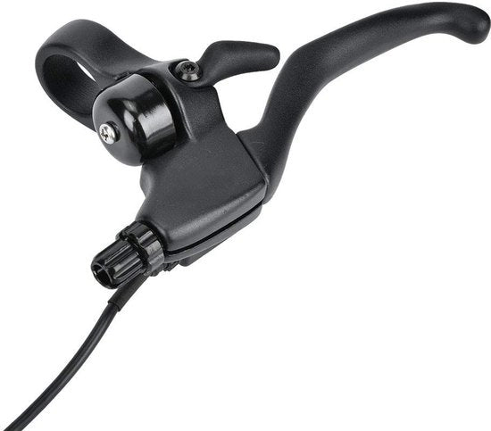Fendine Rem - Materiale in lega di alluminio leggero - Colore Nero - Duraturo e robusto - Adatto per biciclette elettriche - Design moderno