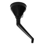 Imbuto Carburante 18 cm con Beccuccio Curvo in Plastica Resistente Nero Avizar