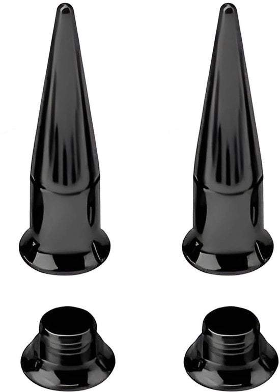 Set di Taper - Orometri in Acciaio Inossidabile - 2 mm (12 G) - Ipoadipogeno - Elegante - Sicuro per Piercing del Corpo - Orecchini