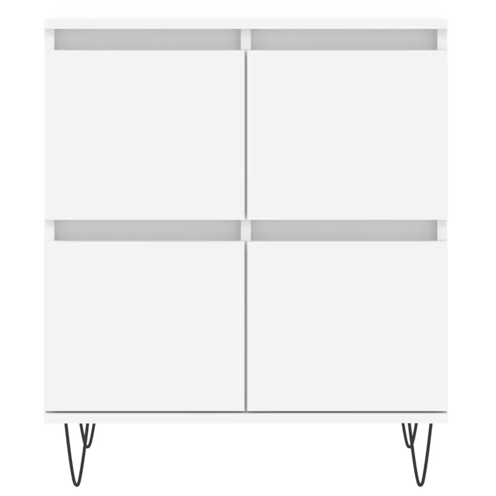 Credenze 3 pz Bianco in Legno Multistrato 3190197