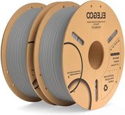 Filamento PLA 175mm, 2KG - Precisione Dimensionale +/- 0,002 mm - 2 Pezzi - 1kg Bobina - Adatto per Stampanti 3D FDM