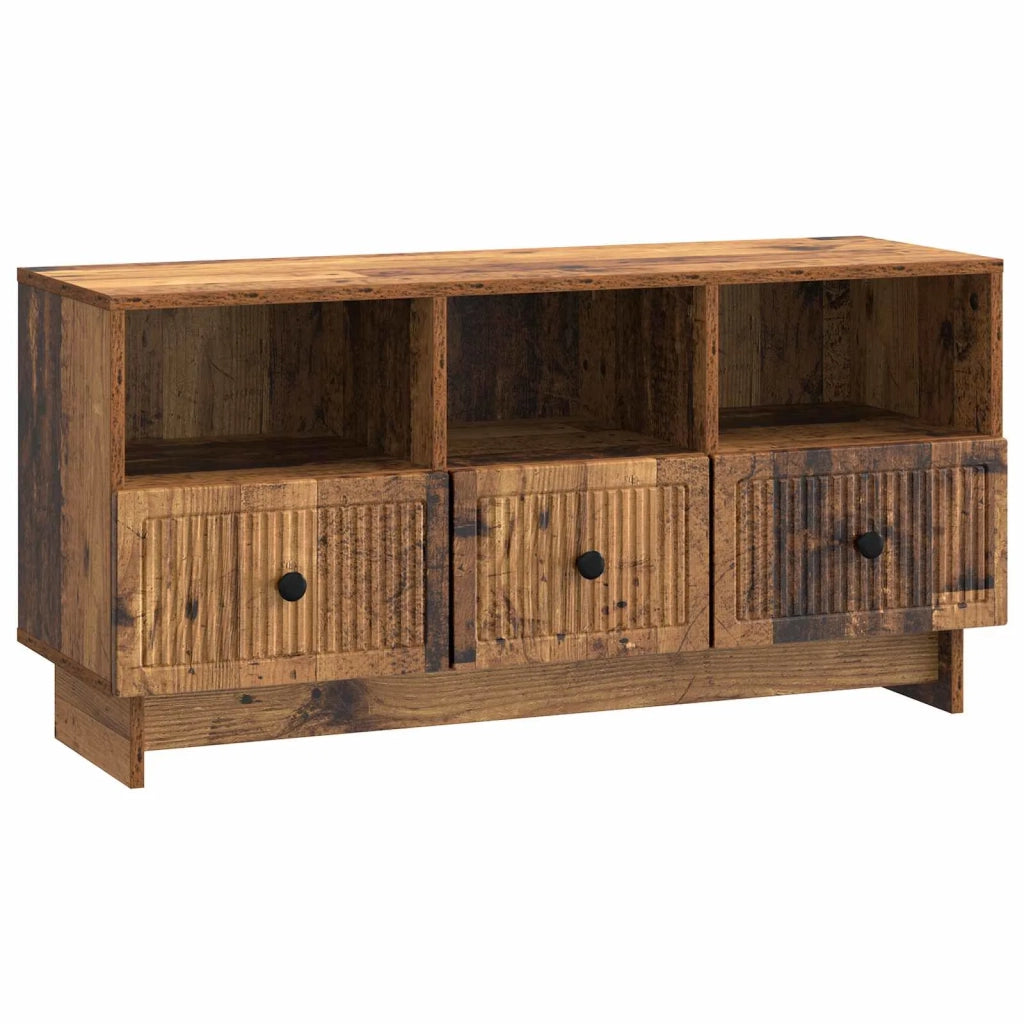 Mobile TV Legno antico 102 x 34,5 x 50 cm Legno ingegnerizzato 893993