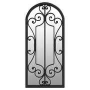 Specchio Nero 100x45 cm Ferro per Uso Interno
