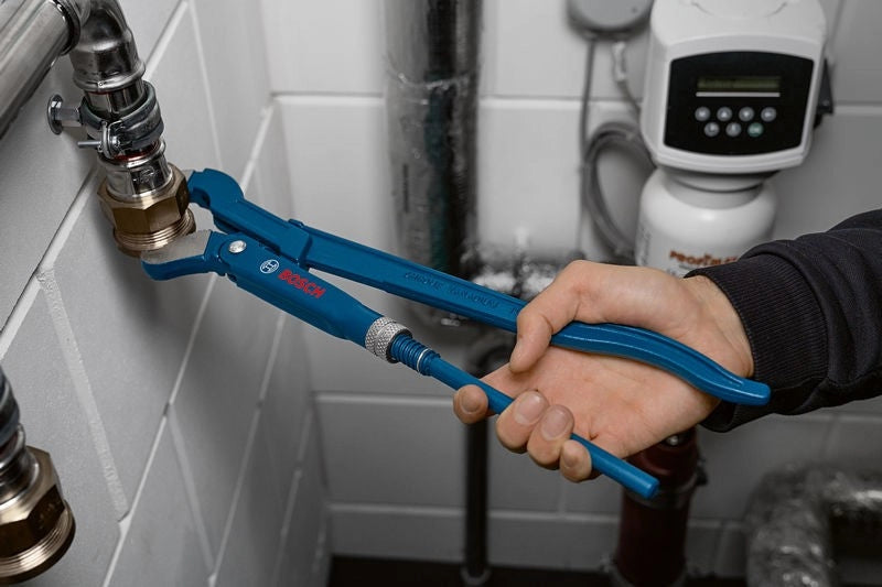 CHIAVE PER TUBI AD ANGOLO DI 45° LUNGA 420mm BOSCH PROFESSIONAL - 1600A02W3T