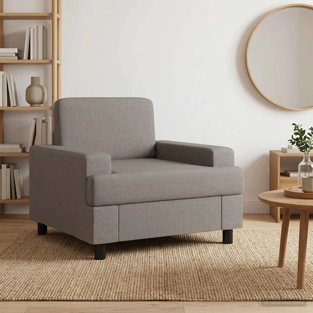Poltrona Tortora Tessuto 42043460