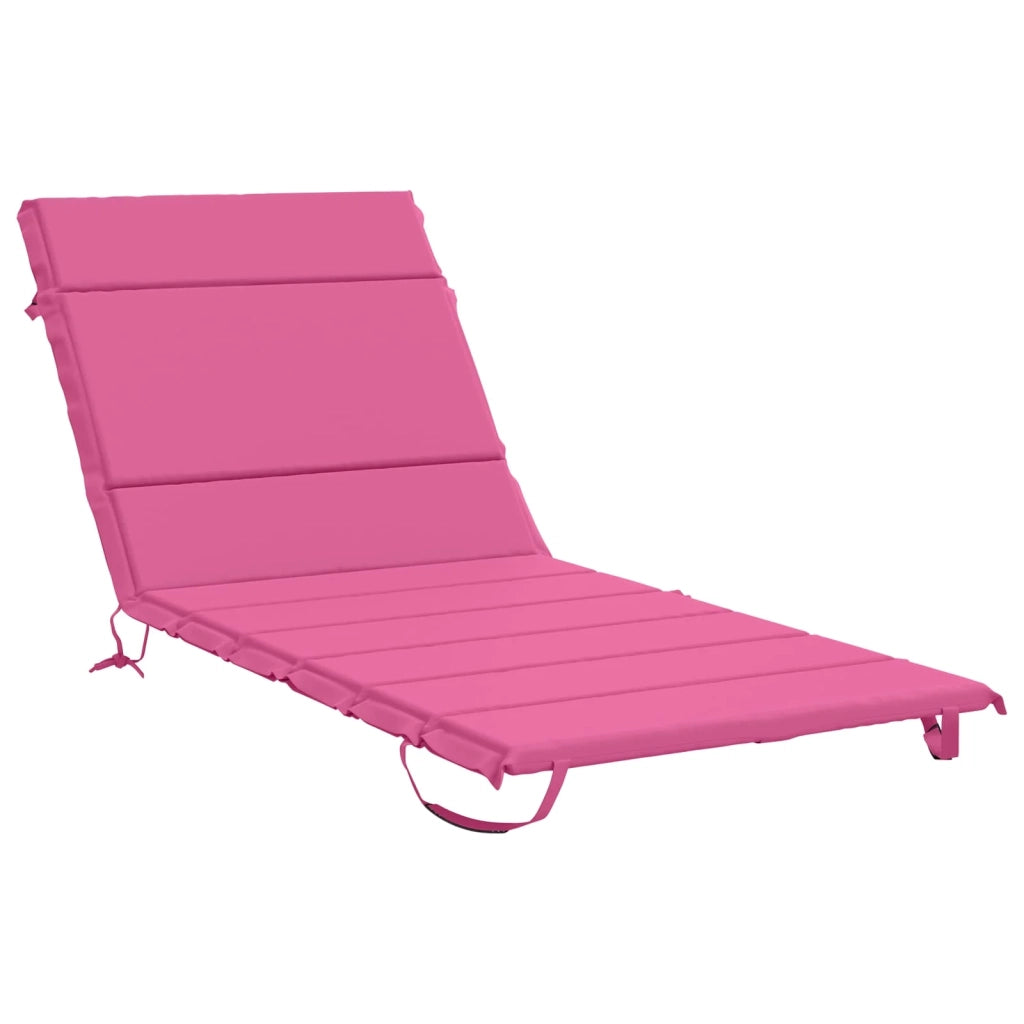 Cuscino per Lettino GEMERT 100% Poliestere Rosa 200 x 80 x 3 cm 948582