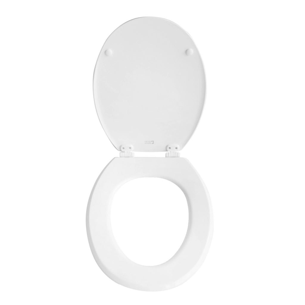 SEDILE WC UNIVERSALE CANYON IN LEGNO CON CERNIERE IN PVC- Bianco- BEMIS- pezzi 1