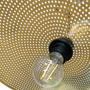 Lampada Da Soffitto APP1470-1CP Black/old Gold