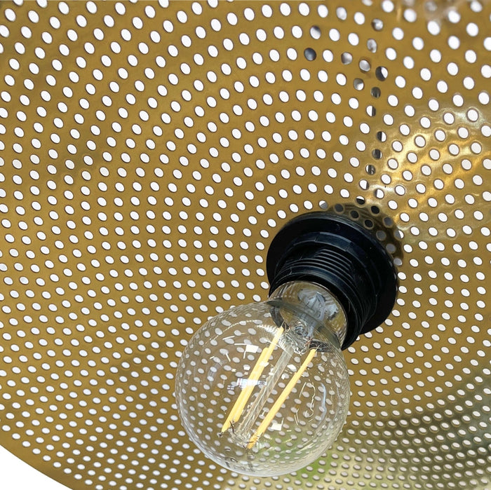 Lampada Da Soffitto APP1470-1CP Black/old Gold