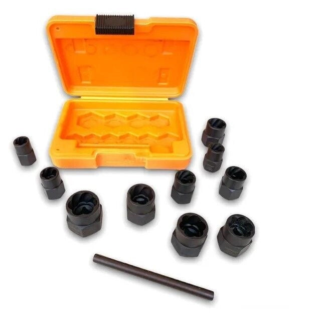 Estrattori per Dadi e bulloni danneggiati Rimozione di Bulloni 9-19mm Set 11 pz