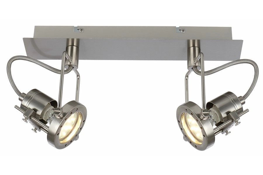 Plafoniera industriale Fiji 2 Reality cromo 2xGU10