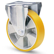 Trade Shop - Ruota Fissa Con Rivestimento In Poliuretano Avolan Sh A 91. Nucleo In Alluminio -    -80 Mm   -