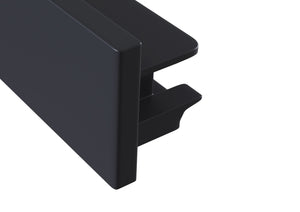 Chiusura di Fine Corsa per Sistemi Illuminazione a Binario Monofase Nero