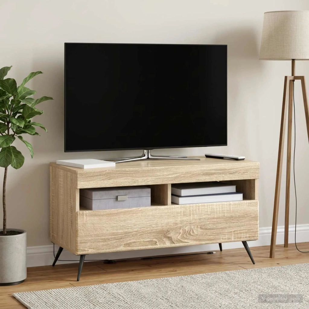 Mobile TV LED Rovere Sonoma Legno ingegnerizzato 897657