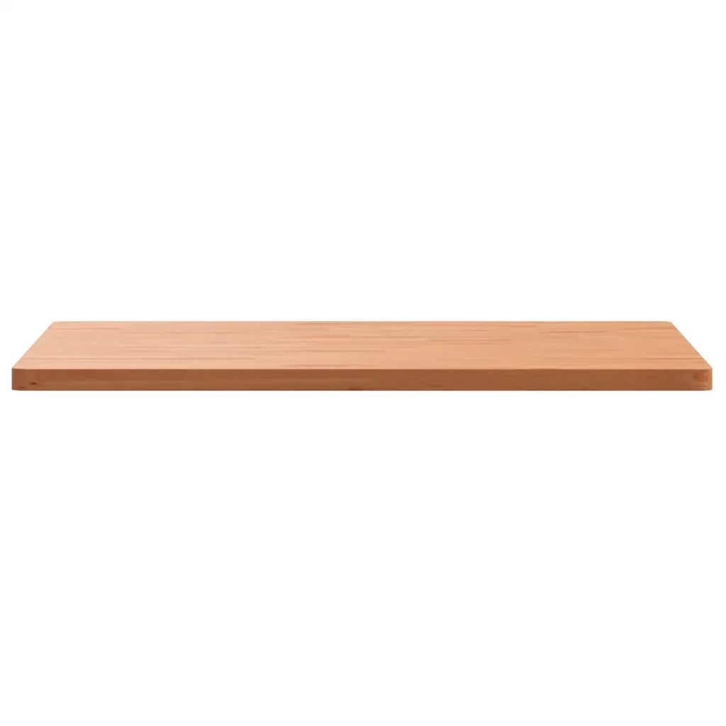 Piano per Tavolo 80x80x2,5 cm Quadrato Legno Massello di Faggio