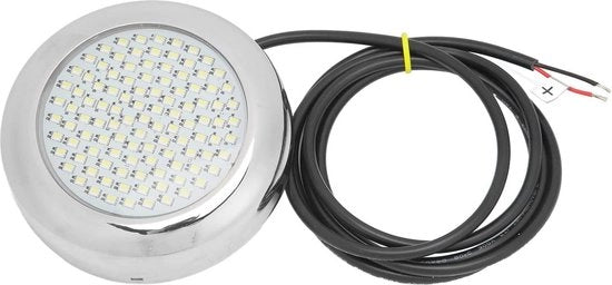 Illuminazione subacquea LED - Verlichting IP68 acqua resistente - Luce riflessa 12V DC - Verlichting per piscina - Cavo di 4,92m - Luce per pesci - Pontile Yacht Marina