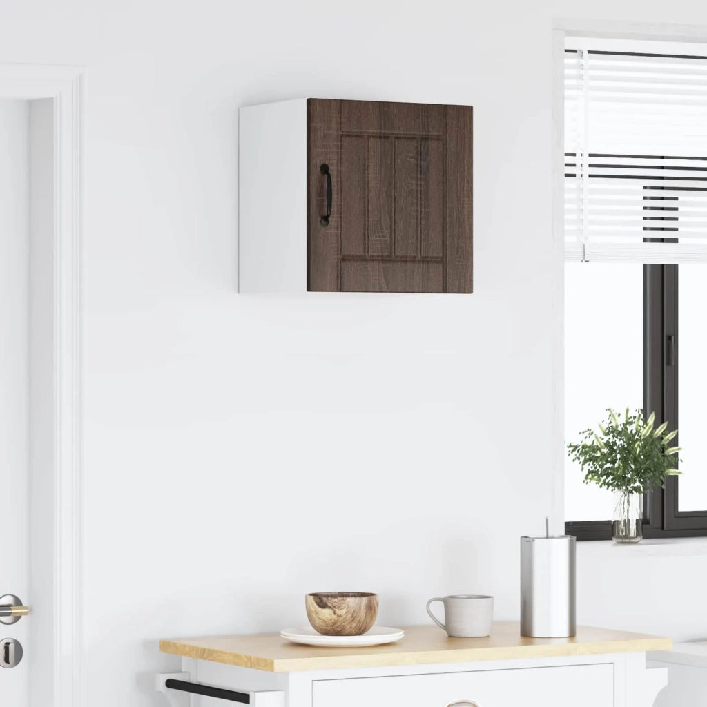 Armadietto a muro LUCCA Rovere Marrone 40 x 31 x 40 cm
