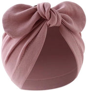 Cappello per Neonati - Tulband Unisex - Materiale Tessuto di Alta Qualità Cotone/Polyester - Dimensioni 17x15 cm - Ideale per Nuovi Nati - Cappello per Bambini