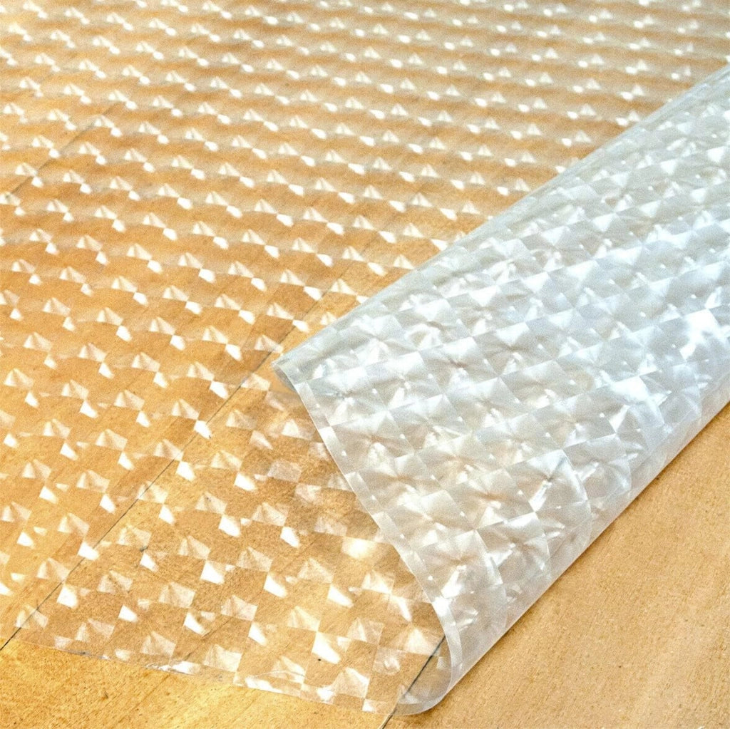 Tovaglia Trasparente Antimacchia 140x260 cm Moderna Plastificata Lucida Copritavolo Pvc Dis.4