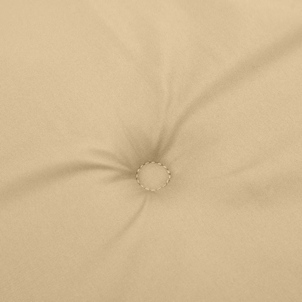 Cuscino Panca da Giardino Beige MÃ©lange 180x50x7 cm in Tessuto
