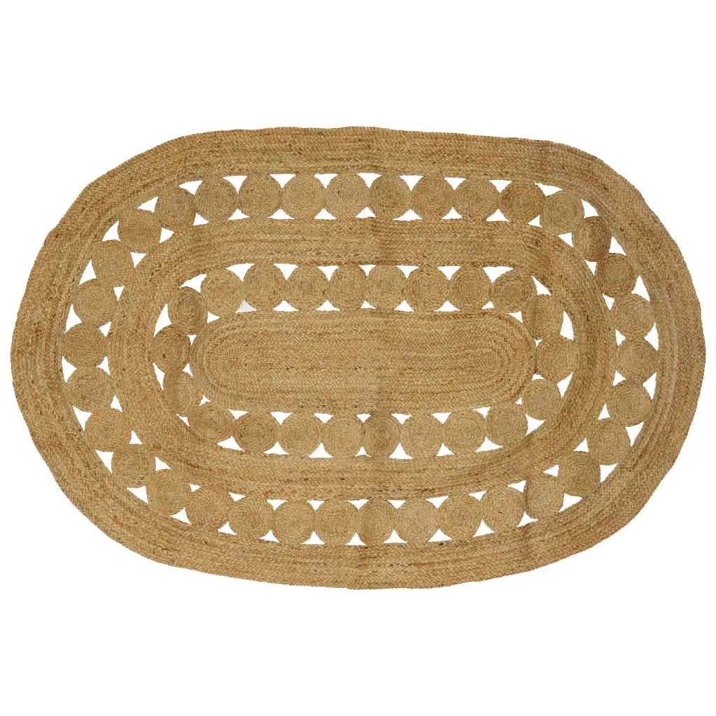 Tappeti per area Naturale 152 x 245 cm Juta