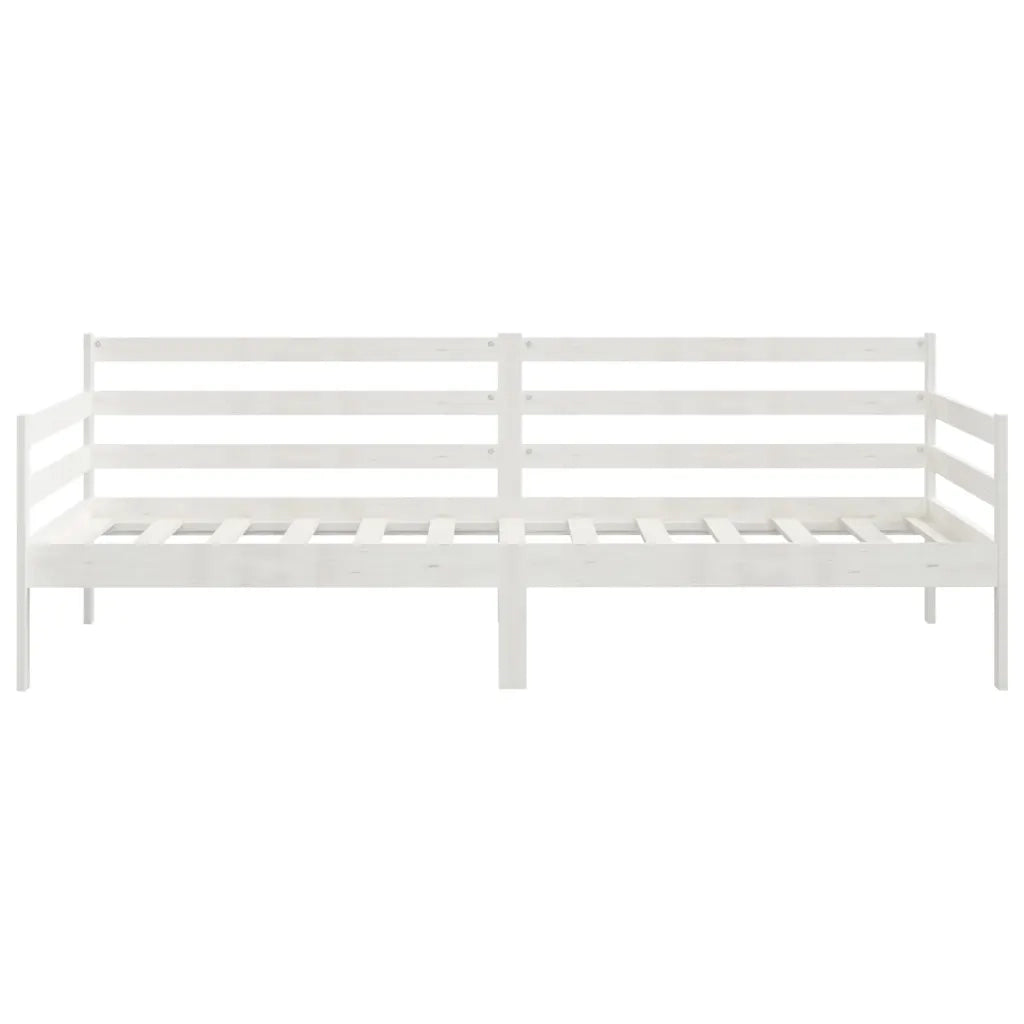 Dormeuse Bianca in Legno Massello di Pino 90x200 cm cod mxl 58940