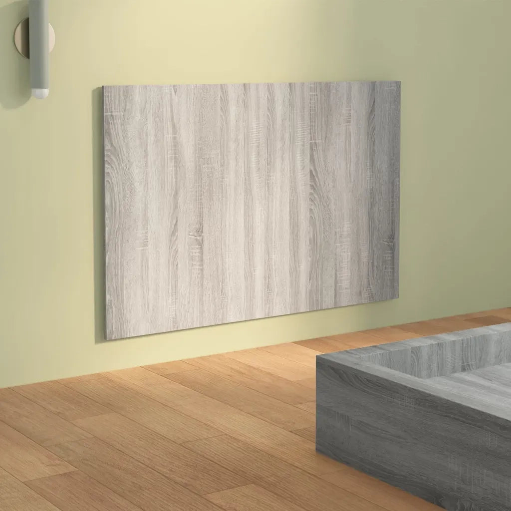 Testiera Letto Grigio Sonoma 120x1,5x80 cm Legno Ingegnerizzato 816971