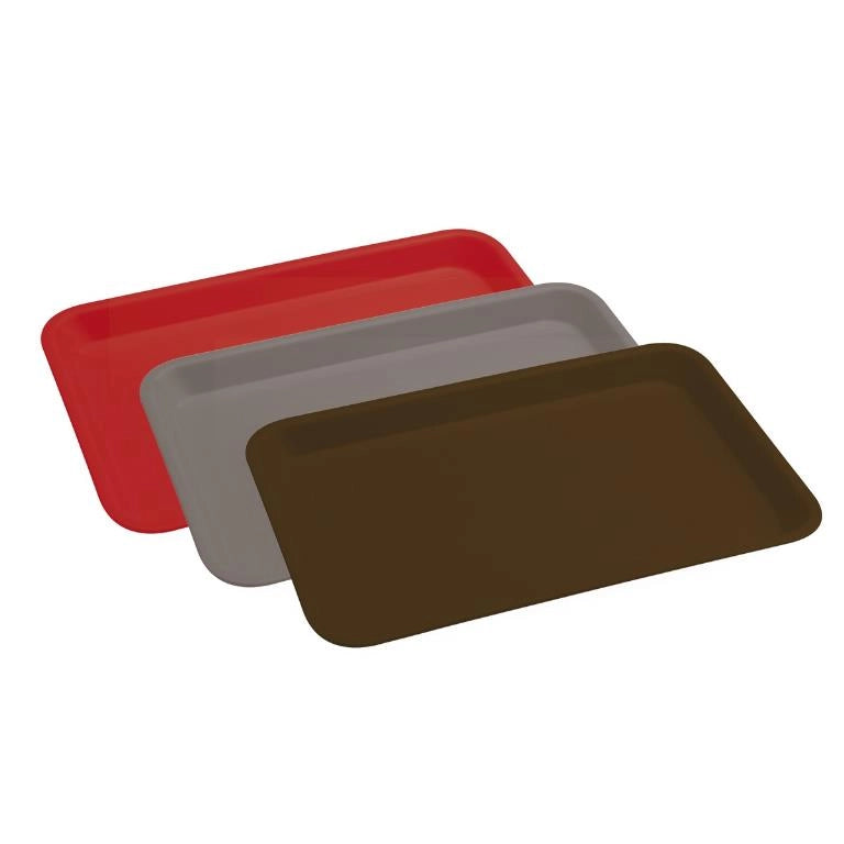 Vaschetta catering Multiuso Rossa Marrone Tortora belli forti 30 x 40 cm