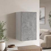 Lyon Wall Cabinet, Concrete Grey, 39.5x31x60 Cm, Wood-based Material