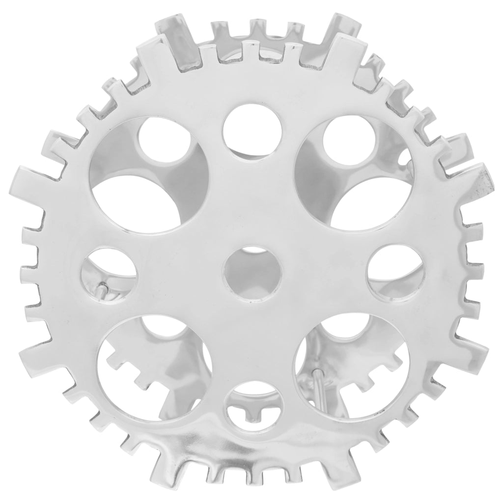 Portabottiglie Argento 15.4x5.5x15.4 pollici Alluminio