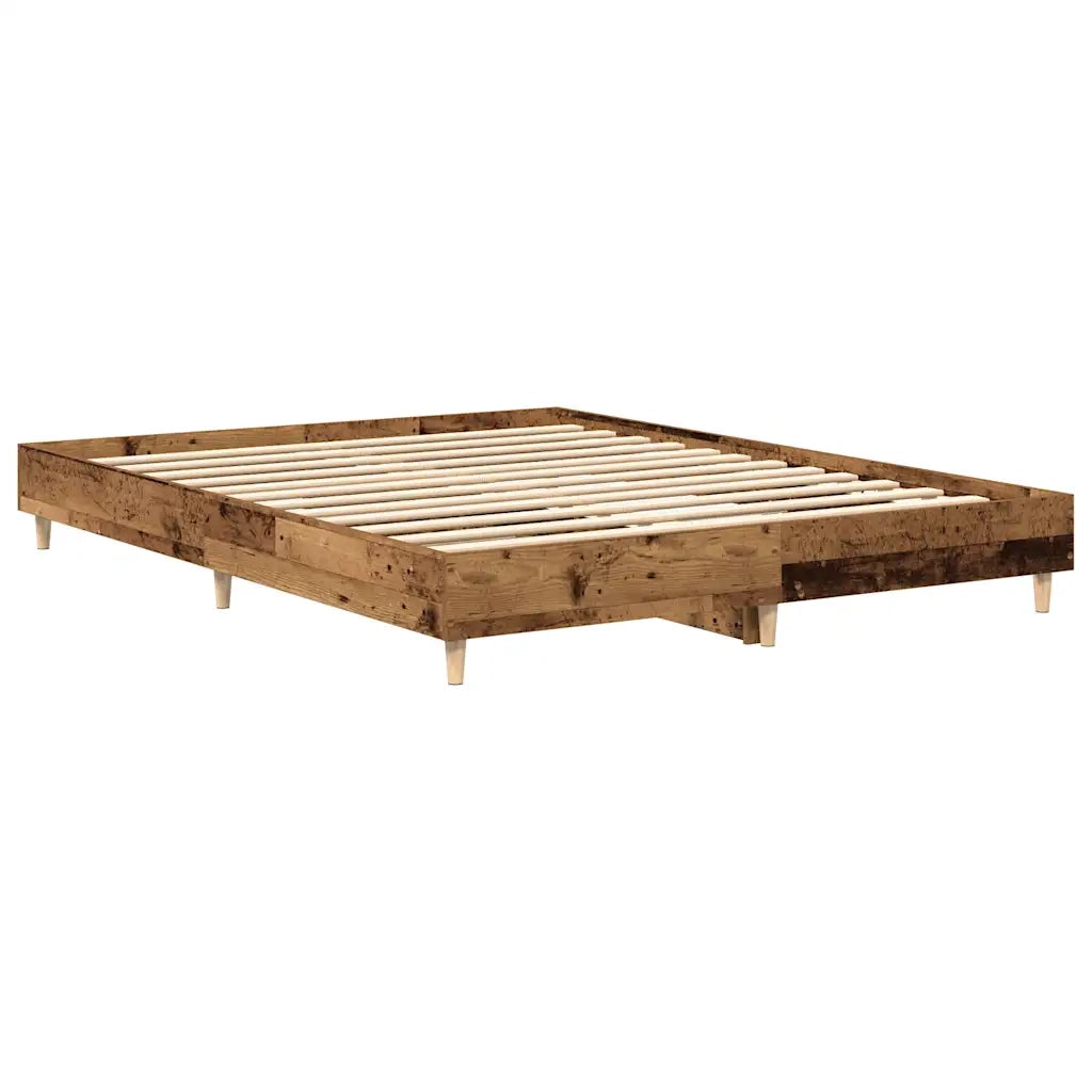 Giroletto senza Materasso Legno Antico 150x200 cm in Truciolato 3328715