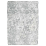 Tappeto del soggiorno | Tappeto Shaggy a Pelo Lungo NAVARRA Grigio Argento 240x340cm