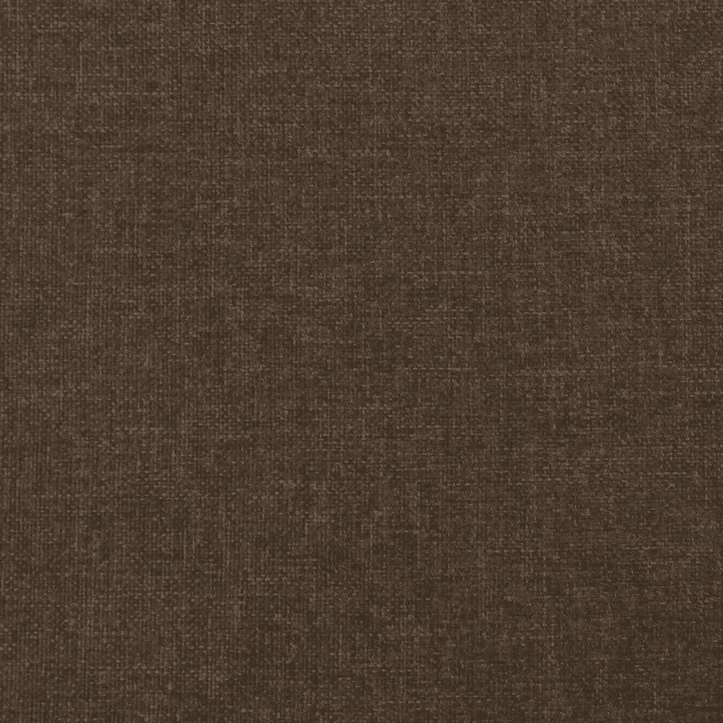 Giroletto a Molle con Materasso Marrone Scuro 180x200cm Tessuto 3141636