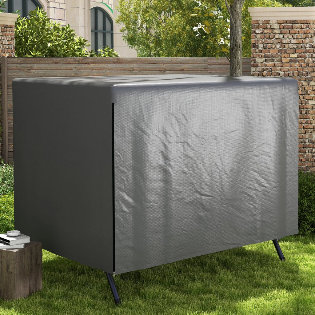 Copertura per Mobili da Giardino ¨C zephmum ¨C Grigio Scuro 215x155x150 cm