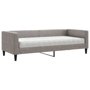 Divano letto | Sof¨¤ letto | Letto singolo con Materasso Tortora 80x200 cm in Tessuto