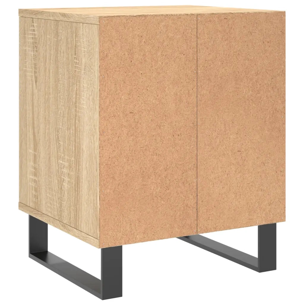 Comodini 2pz Rovere Sonoma 40x35x50 cm in Legno Multistrato 830739