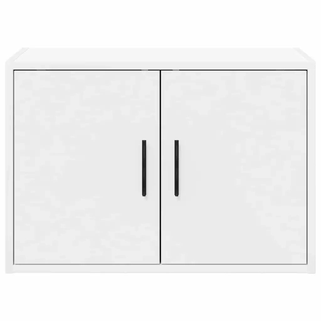 vidaXL Pensile per Garage Bianco in Legno Multistrato