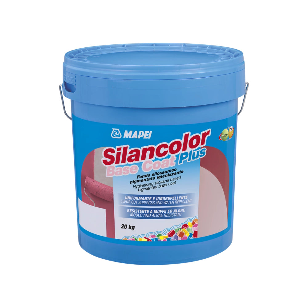 Mapei silancolor base coat plus fondo silossanico igienizzante 20kg