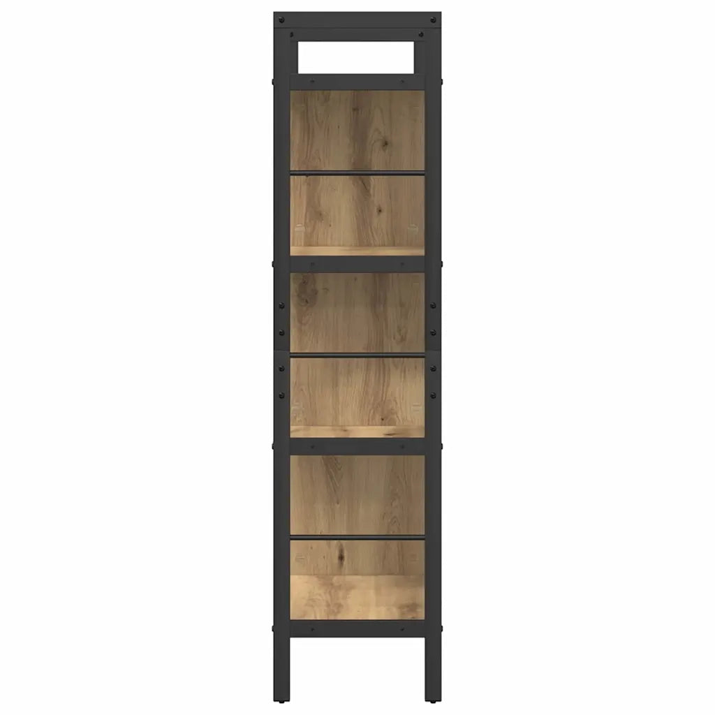 Libreria Rovere artigianale 75 x 30 x 123,5 cm