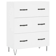Credenza | Madia | Buffet da pranzo | Armadio da pranzo Bianca 69,5x34x90 cm in Legno Multistrato