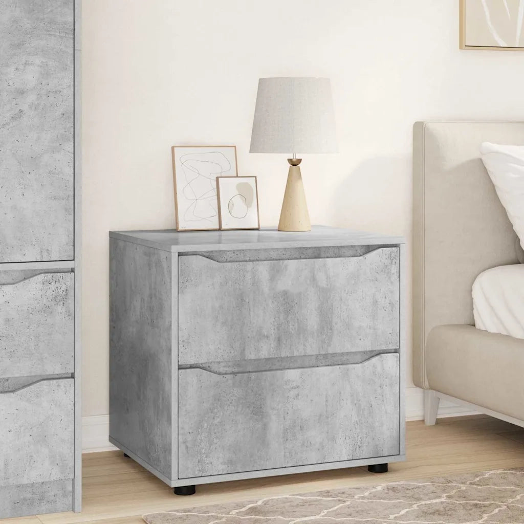 Armadio Grigio cemento 60 x 48 x 57 cm Legno multistrato 888830