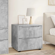 Armadio Grigio cemento 60 x 48 x 57 cm Legno multistrato 888830