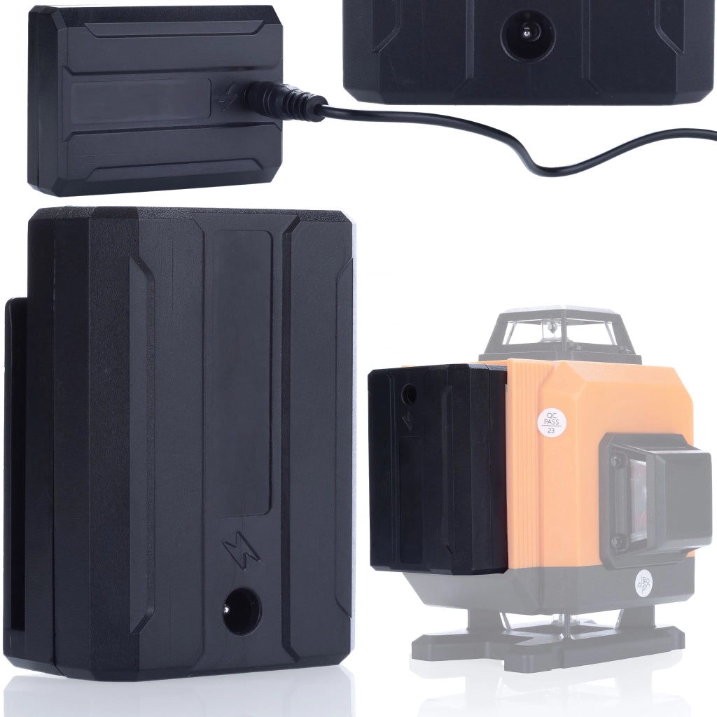 Livella Laser Rosfix Orange Tiger ROT16L – 16 Linee, Autolivellante, IP54 | Statore 43-120cm, Custodia Inclusa